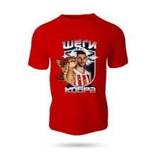 KK Crvena Zvezda dečija majica Heroj Dobric - crvena