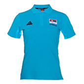 Peak ženska svetlo plava polo majica košarkaške reprezentacije Srbije