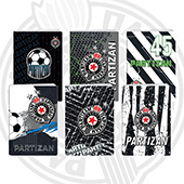 Sveska A4 tvrd povez FK Partizan 2284